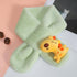 Children's Plush Scarf With Zoo Animal Decal